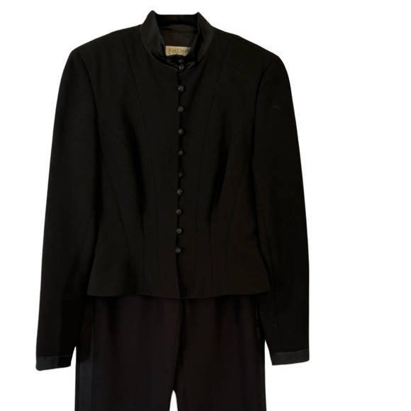 KAY UNGER Black Pantsuit - Picture 10 of 10